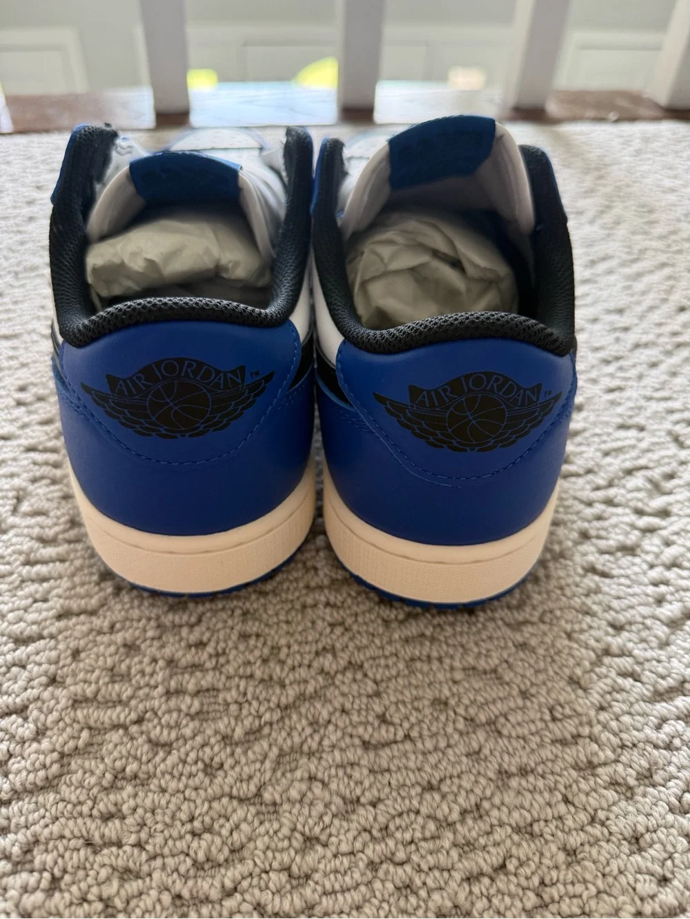 Men’s Jordan 1 Retro Low Royal - New in Box size 9.5